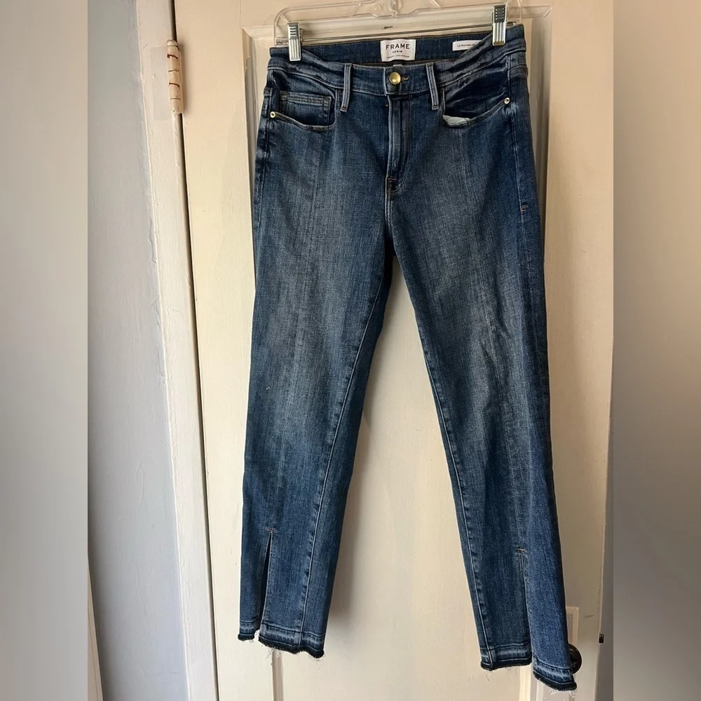 Frame Denim Le Nouveau Split Hem Jeans 28